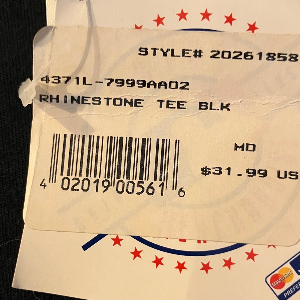 5th & Ocean Black Astros Kids Tee - Picture 2 of 3